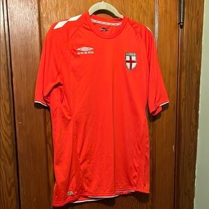 Umbro England Soccer Shirt Jersey Small